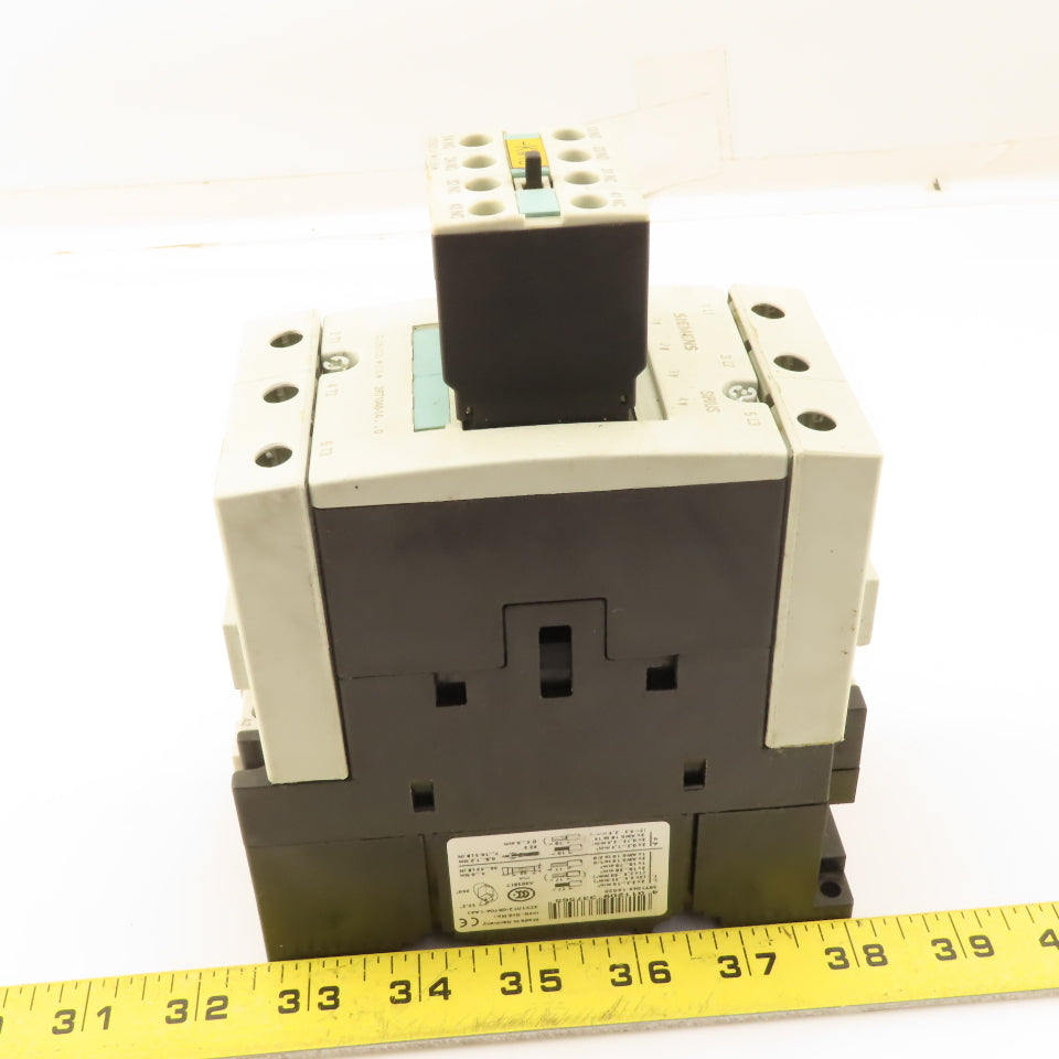Siemens 3RT1046-1AG20 Contactor Relay 95A 45kW 400VAC 3 Pole 110V Coil