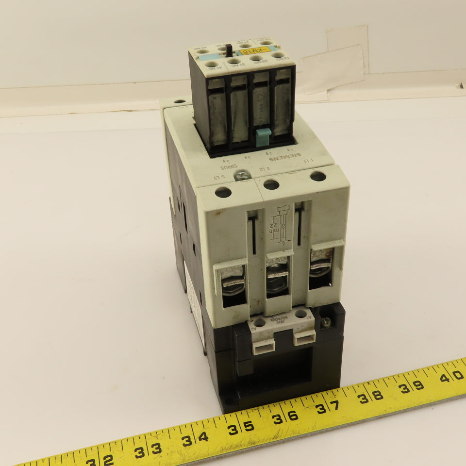 Siemens 3RT1046-1AG20 Contactor Relay 95A 45kW 400VAC 3 Pole 110V Coil