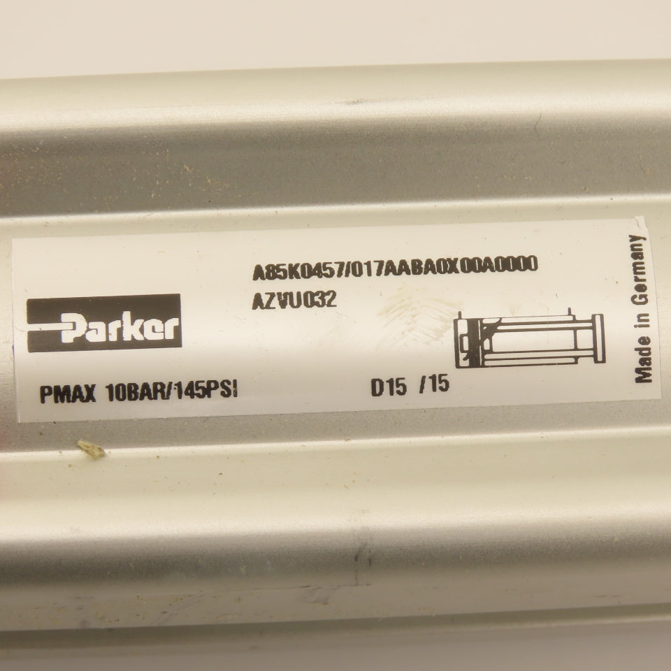 Parker A85K0457/017AABA0X00A0000 Twin Rod Air Cylinder 32mm x 457mm Stroke