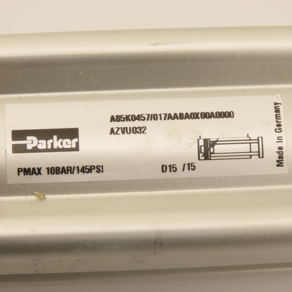 Parker A85K0457/017AABA0X00A0000 Twin Rod Air Cylinder 32mm x 457mm Stroke