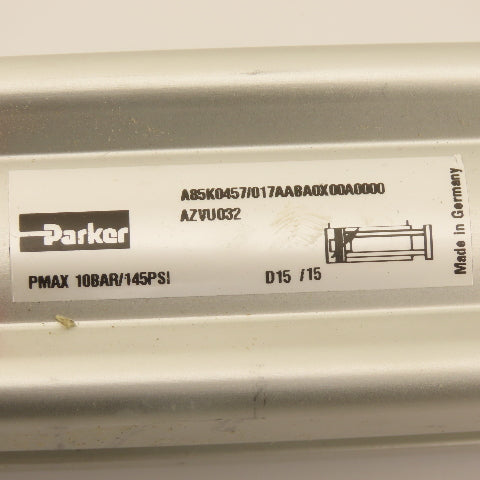 Parker A85K0457/017AABA0X00A0000 Twin Rod Air Cylinder 32mm x 457mm Stroke