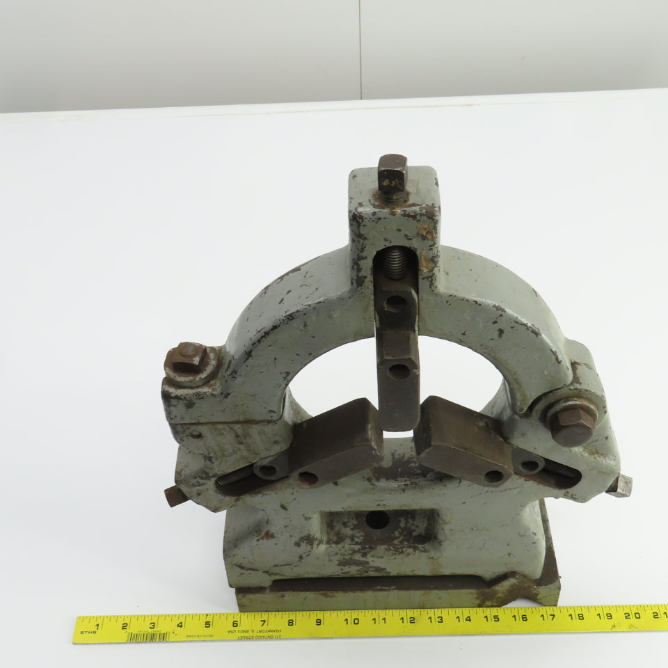 18" Engine Lathe Steady Rest 4" Bore 3 Point Swing Top 10-1/2" Center Height