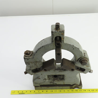 18" Engine Lathe Steady Rest 4" Bore 3 Point Swing Top 10-1/2" Center Height