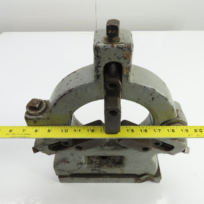 18" Engine Lathe Steady Rest 4" Bore 3 Point Swing Top 10-1/2" Center Height