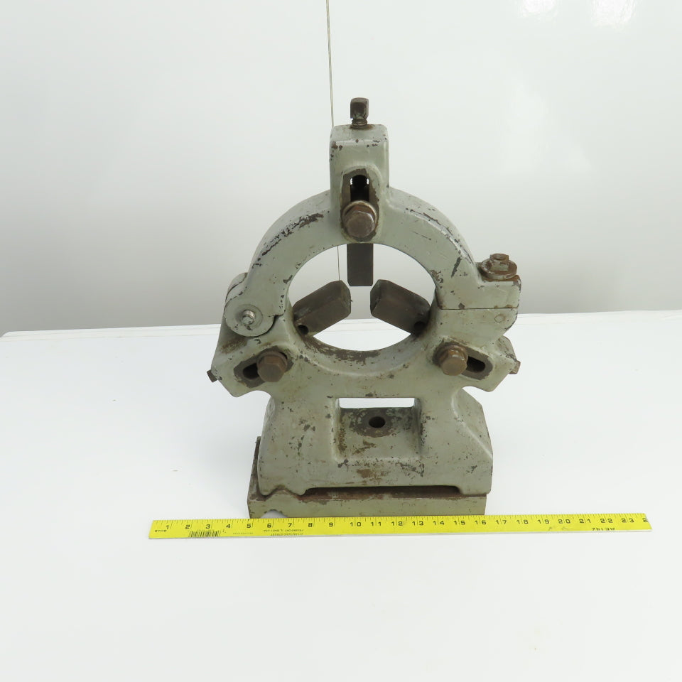 18" Engine Lathe Steady Rest 4" Bore 3 Point Swing Top 10-1/2" Center Height