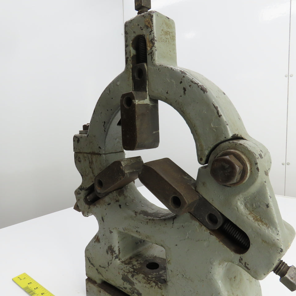 18" Engine Lathe Steady Rest 4" Bore 3 Point Swing Top 10-1/2" Center Height