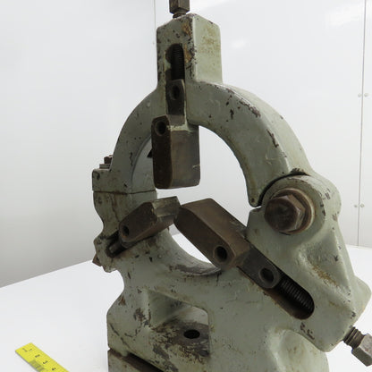 18" Engine Lathe Steady Rest 4" Bore 3 Point Swing Top 10-1/2" Center Height