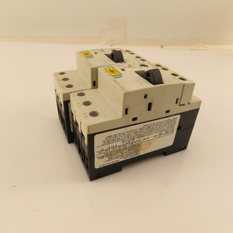 Siemens 3RV1011-1EA10 Manual Motor Starter Overload 400V 3Ph 2.8-4A Trip Lot/2