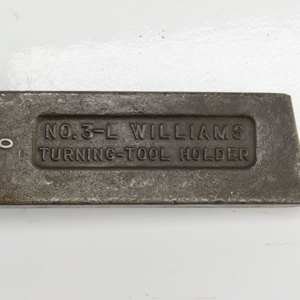 J.H Williams NO. 3-L Vintage Indexable Turning Tool Holder 1-5/8" x 3/4" Shank