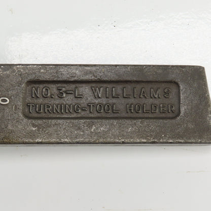 J.H Williams NO. 3-L Vintage Indexable Turning Tool Holder 1-5/8" x 3/4" Shank