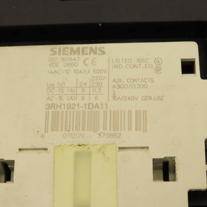 Siemens 3RT1054-1AF36 140A 600V Contactor Relay 110-127V Coil AC/DC