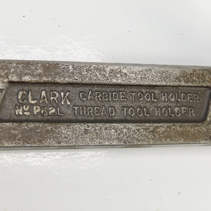 Clark NO. P62L Indexable LH Threading Carbide Tool Holder 1-1/2" x 5/8" Shank
