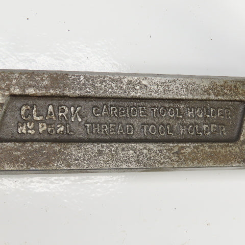 Clark NO. P62L Indexable LH Threading Carbide Tool Holder 1-1/2" x 5/8" Shank
