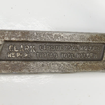 Clark NO. P62L Indexable LH Threading Carbide Tool Holder 1-1/2" x 5/8" Shank