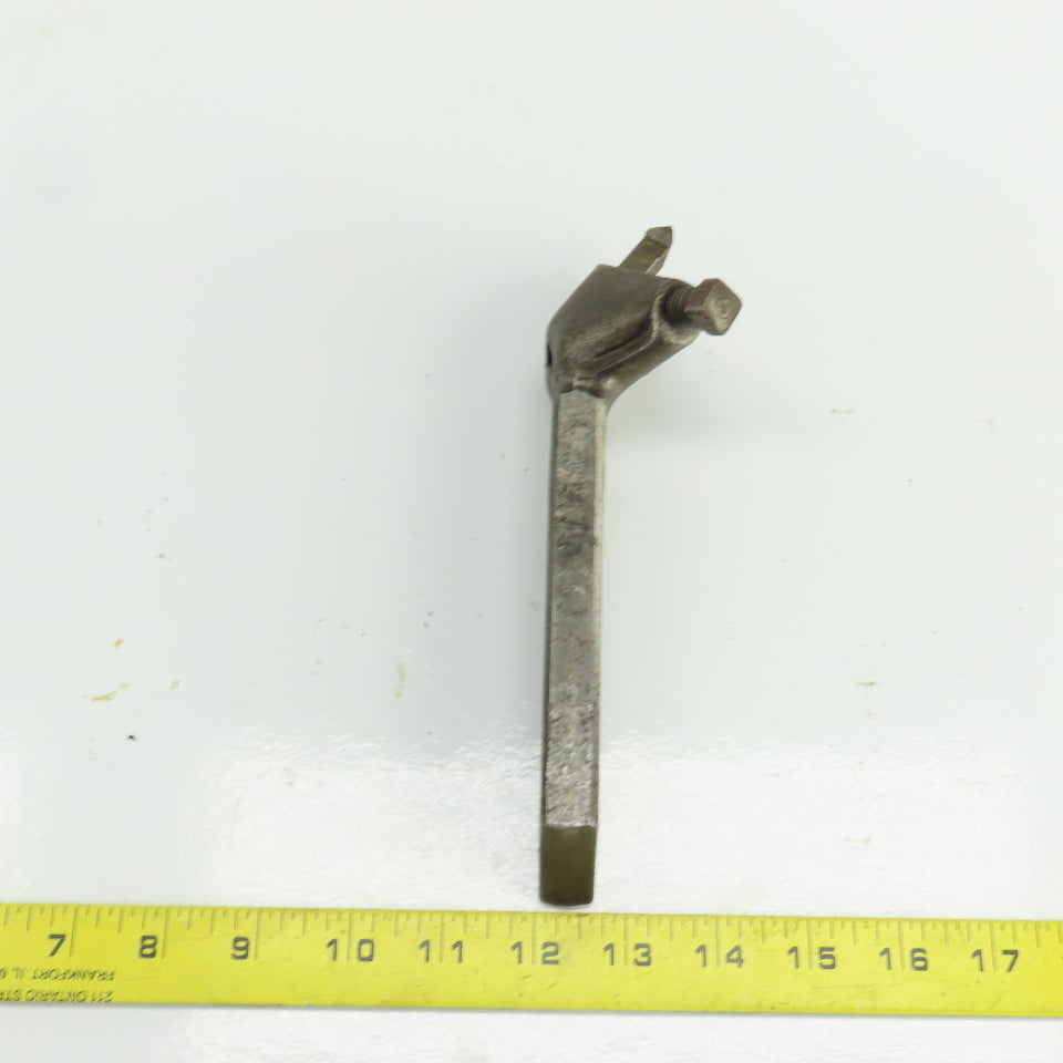 Clark NO. P62L Indexable LH Threading Carbide Tool Holder 1-1/2" x 5/8" Shank