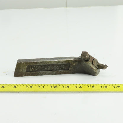 Clark NO. P62L Indexable LH Threading Carbide Tool Holder 1-1/2" x 5/8" Shank