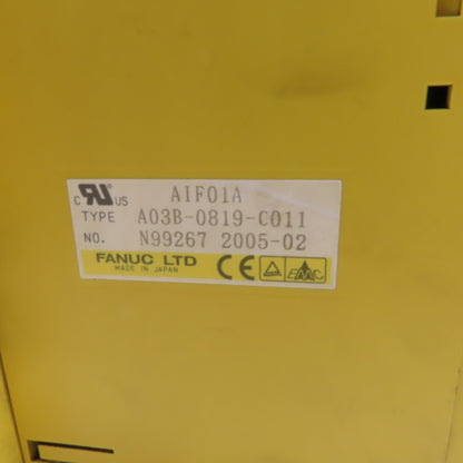 Fanuc A03B-0819-C011 I/O Assembly Input Output Interface Chassis 24VDC