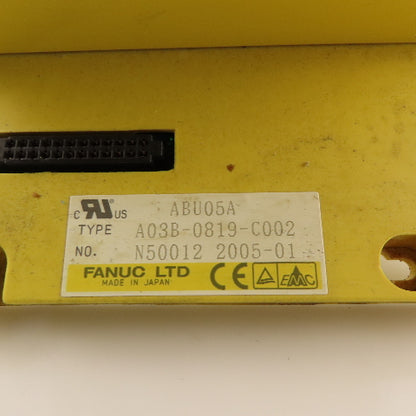 Fanuc A03B-0819-C011 I/O Assembly Input Output Interface Chassis 24VDC