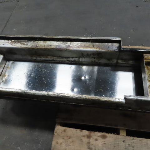 Hennig KMM-0530-00 116" Magnetic Incline Chip Conveyor 10" Belt 59" Disc 3Ph