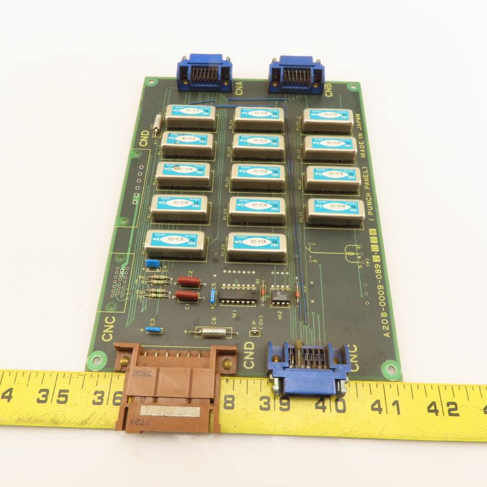 Fanuc A20B-0009-0892-02B CNC Turret Punch Panel Control Circuit Board