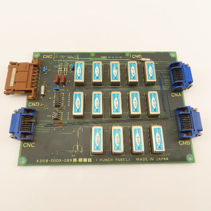 Fanuc A20B-0009-0892-02B CNC Turret Punch Panel Control Circuit Board