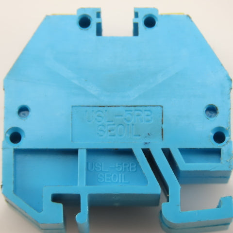 Seoil Electronics USL-5RB Quick Install Wire Terminal Block Rail Mount Lot Of 70