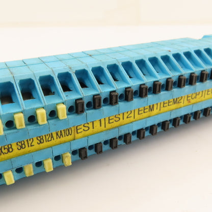 Seoil Electronics USL-5RB Quick Install Wire Terminal Block Rail Mount Lot Of 70