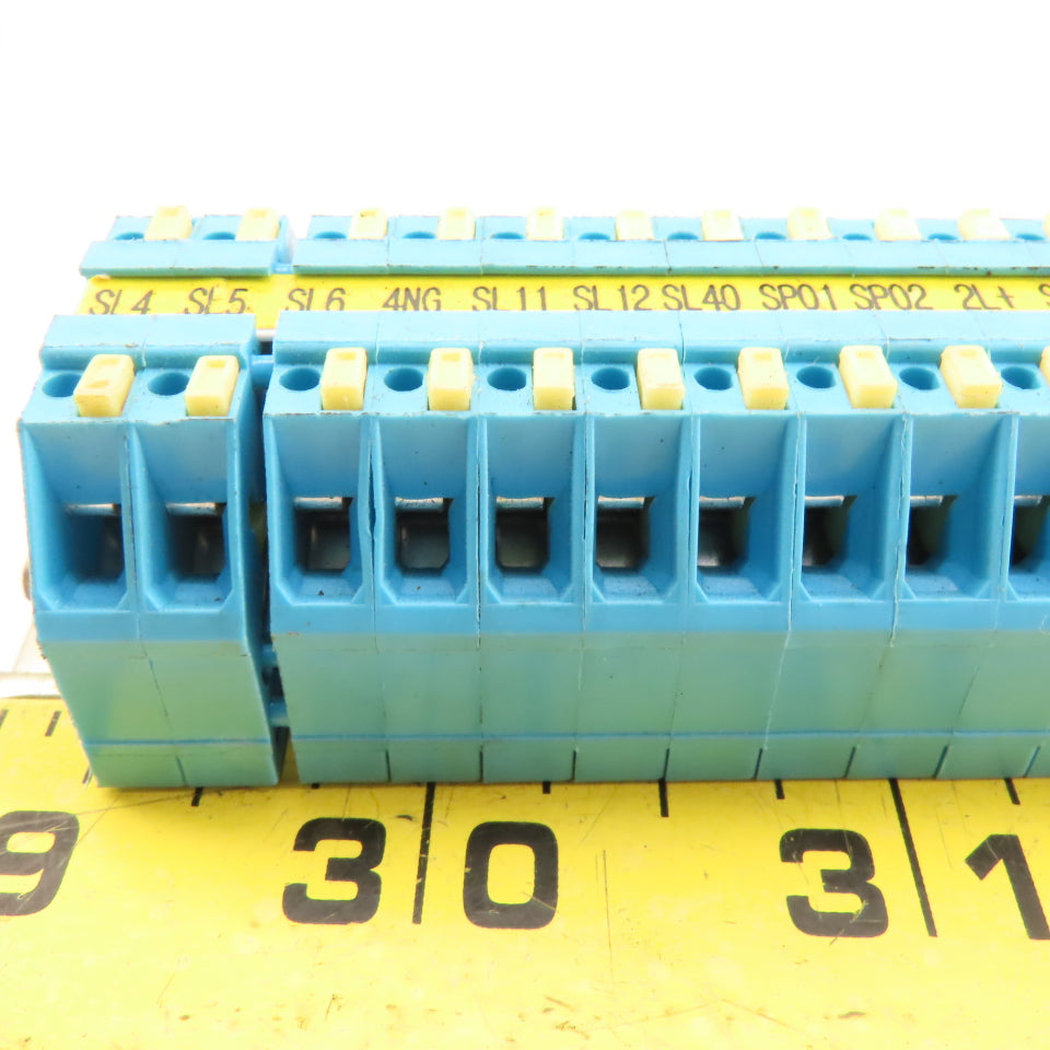 Seoil Electronics USL-5RB Quick Install Wire Terminal Block Rail Mount Lot Of 70