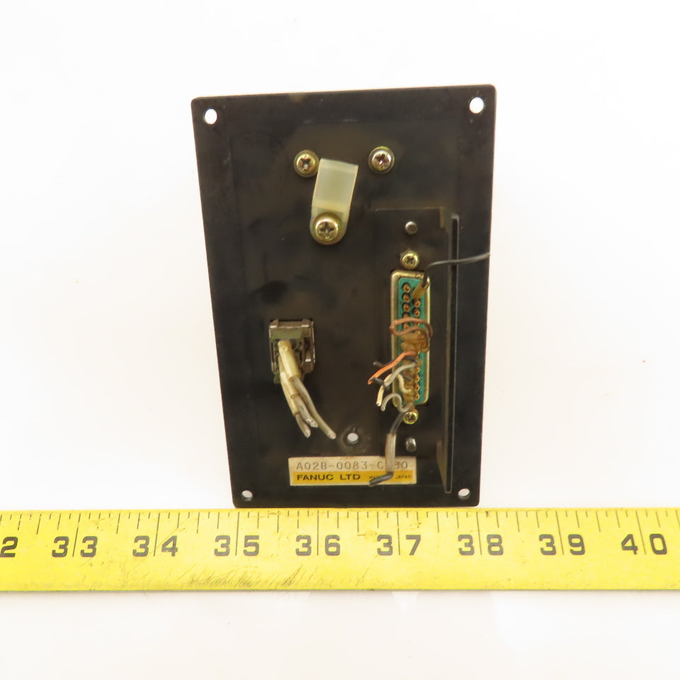 Fanuc A02B-0083-C180 TPR I/O Selector 25 Pin DB25 Serial Plug Covered Assembly