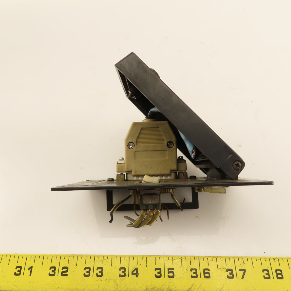 Fanuc A02B-0083-C180 TPR I/O Selector 25 Pin DB25 Serial Plug Covered Assembly