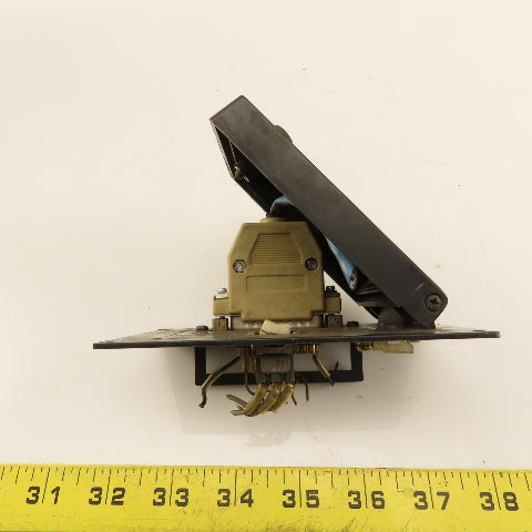 Fanuc A02B-0083-C180 TPR I/O Selector 25 Pin DB25 Serial Plug Covered Assembly