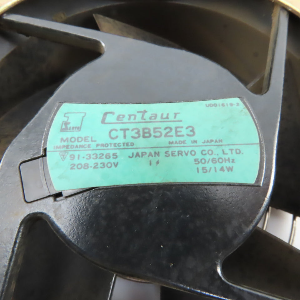 Fanuc A02B-0076-C902 Centaur CT3B52E3 Cooling Fan Assembly