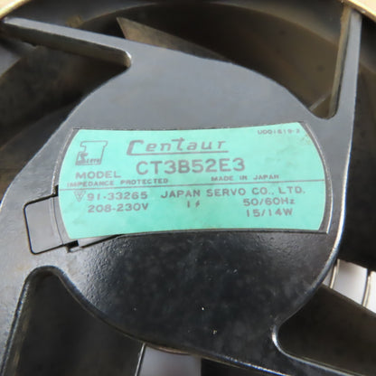 Fanuc A02B-0076-C902 Centaur CT3B52E3 Cooling Fan Assembly