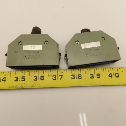 Honda MR-50LW 50 Position Solder Cup Female Connector Plug Lot Of 2