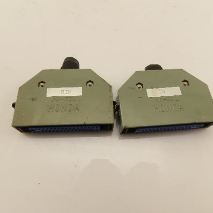 Honda MR-50LW 50 Position Solder Cup Female Connector Plug Lot Of 2