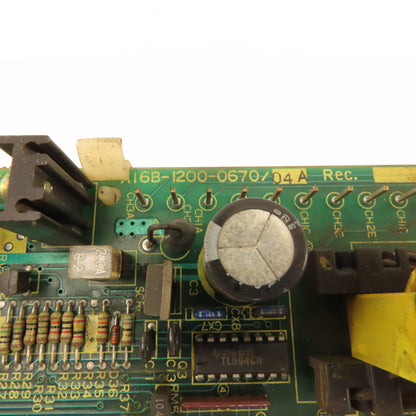 Fanuc A06B-6057-H403 A16B-1200-0670/04A Servo Amplifier