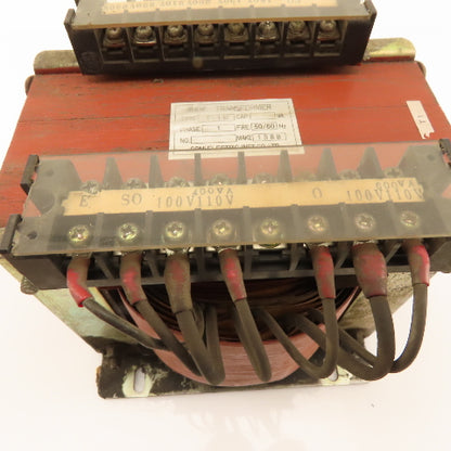 Gomi Type T-1B 180-230V Primary 50/60Hz 100-110V Sec 400/600VA 1Ph Transformer