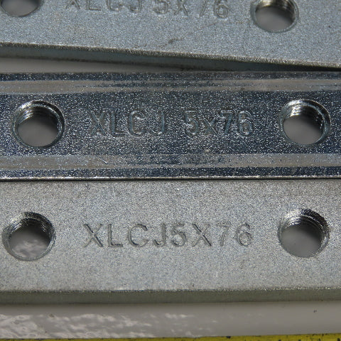 Flex-Link XLCJ 5X76 Streel Connecting Strip M8X1.25 Thread  Lot of 6