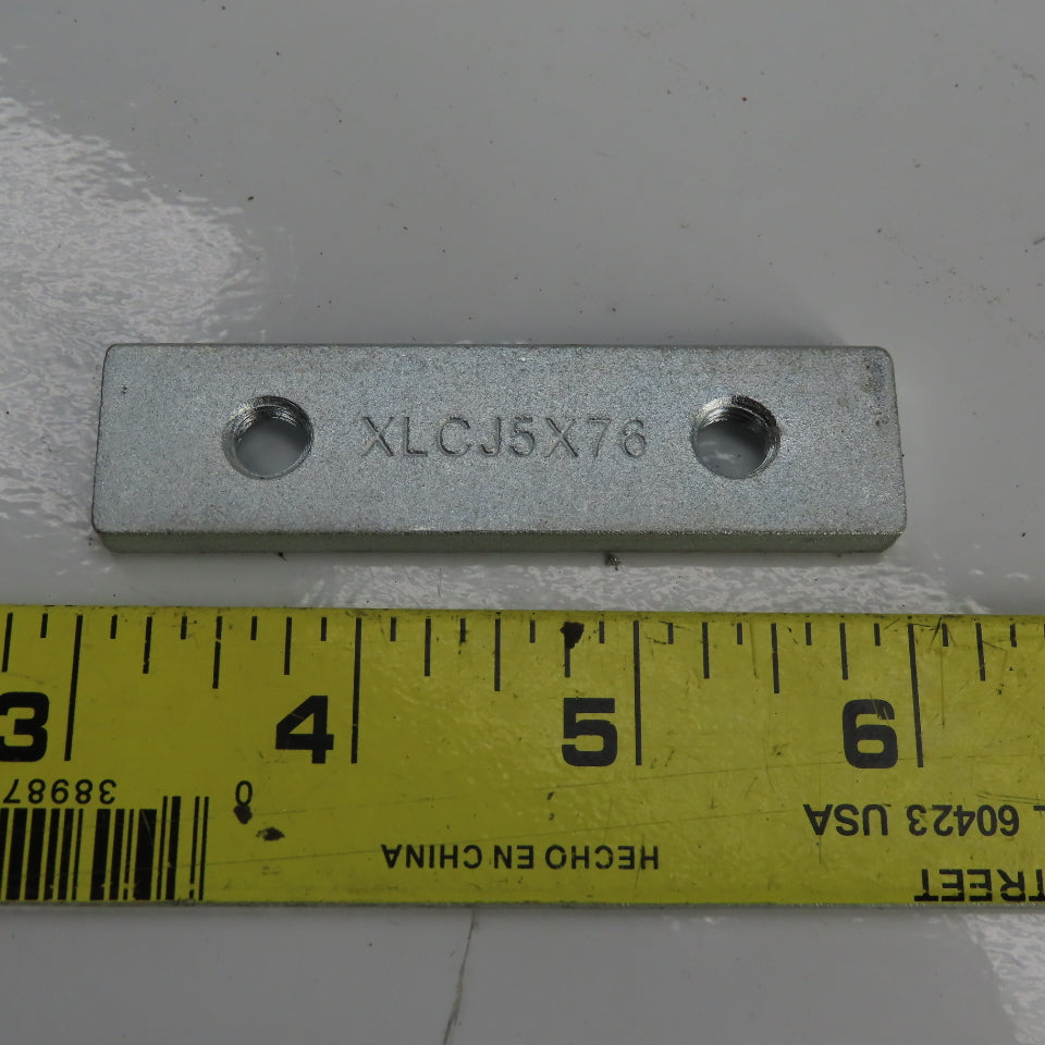 Flex-Link XLCJ 5X76 Streel Connecting Strip M8X1.25 Thread  Lot of 6