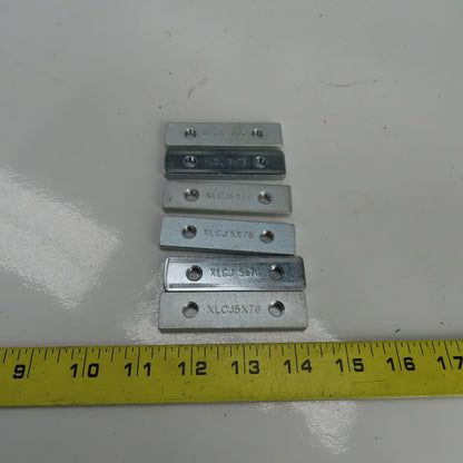 Flex-Link XLCJ 5X76 Streel Connecting Strip M8X1.25 Thread  Lot of 6