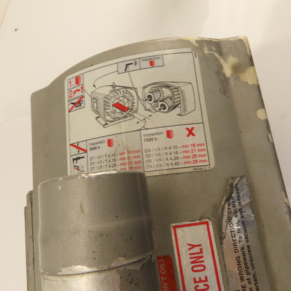 Becker WB80B4STP 0.66kW 1630RPM 1Ph Rotary Vane Vacuum Pump