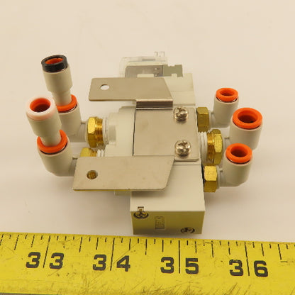 SMC SY7120-3LZ-02N 5/2 Position Pneumatic Directional Valve Single Solenoid 120V