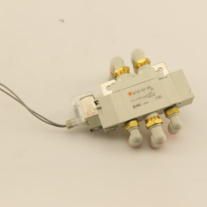 SMC SY7120-3LZ-02N 5/2 Position Pneumatic Directional Valve Single Solenoid 120V