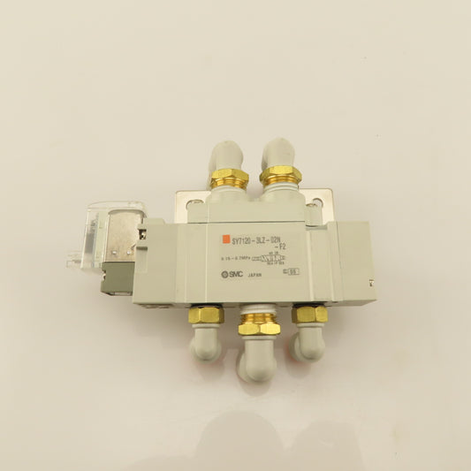 SMC SY7120-3LZ-02N 5/2 Position Pneumatic Directional Valve Single Solenoid 120V