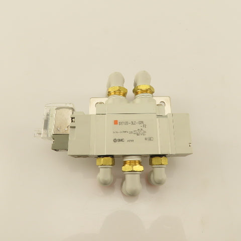 SMC SY7120-3LZ-02N 5/2 Position Pneumatic Directional Valve Single Solenoid 120V