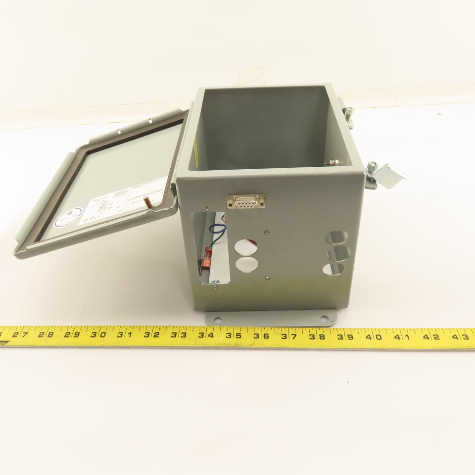Hoffman A8066CH 8" x 6" x 6" Type 12,13 Electrical Enclosure Box W/ Back Plate
