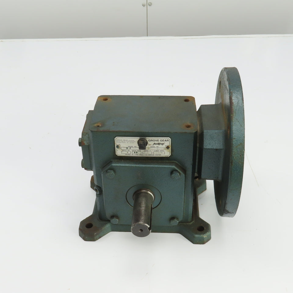 Grove Gear TMQ224-1 7.5:1 Ratio Gear Reducer 180TC Frame 3.46HP 1750 RPM Input