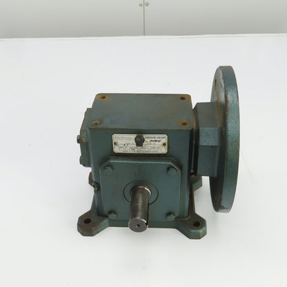 Grove Gear TMQ224-1 7.5:1 Ratio Gear Reducer 180TC Frame 3.46HP 1750 RPM Input