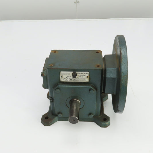 Grove Gear TMQ224-1 7.5:1 Ratio Gear Reducer 180TC Frame 3.46HP 1750 RPM Input