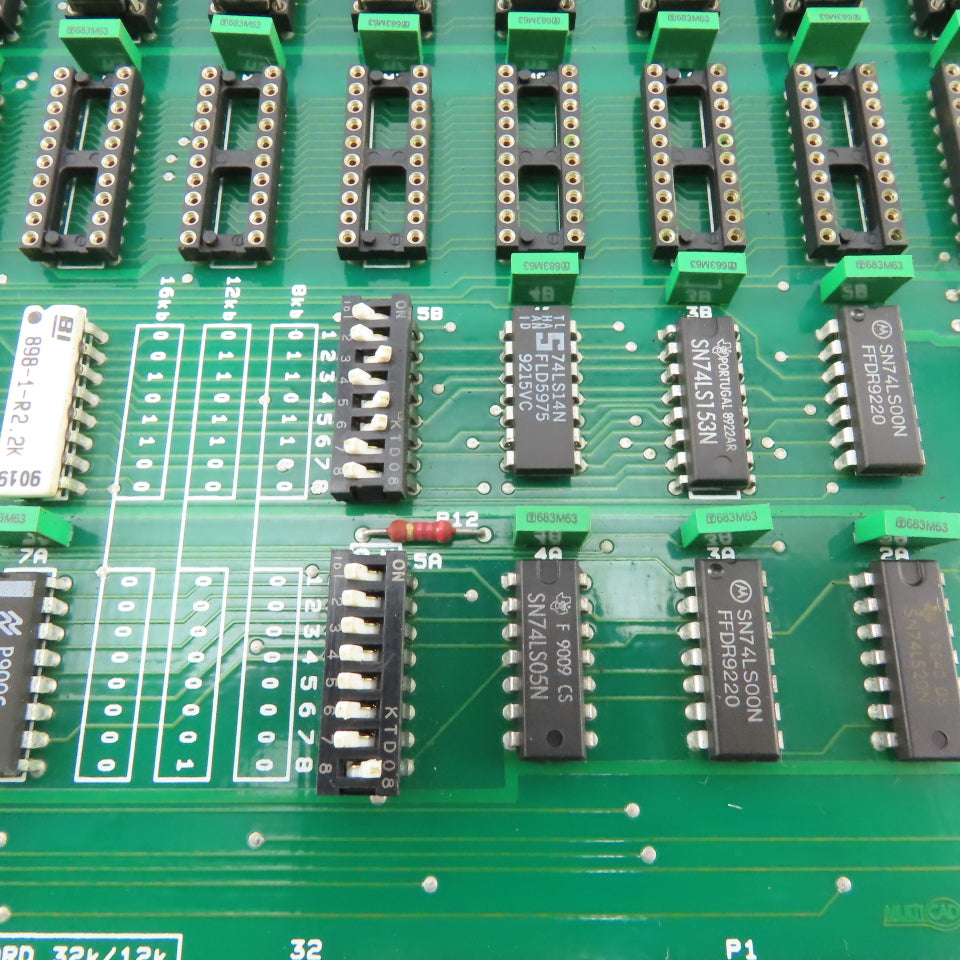 UVA 70839313 Uvamatic 10MD RAM Circuit Board 32k/12k